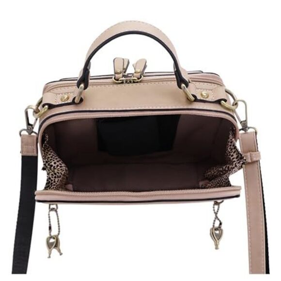 Classic Pandora Compact Concealed Carry Crossbody Satchel Bag - Picture 5 of 7